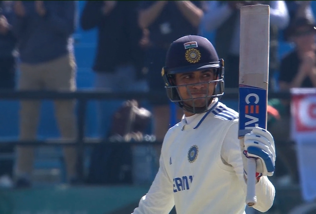 Gill scored a century in owen ground,Eng vs Ind