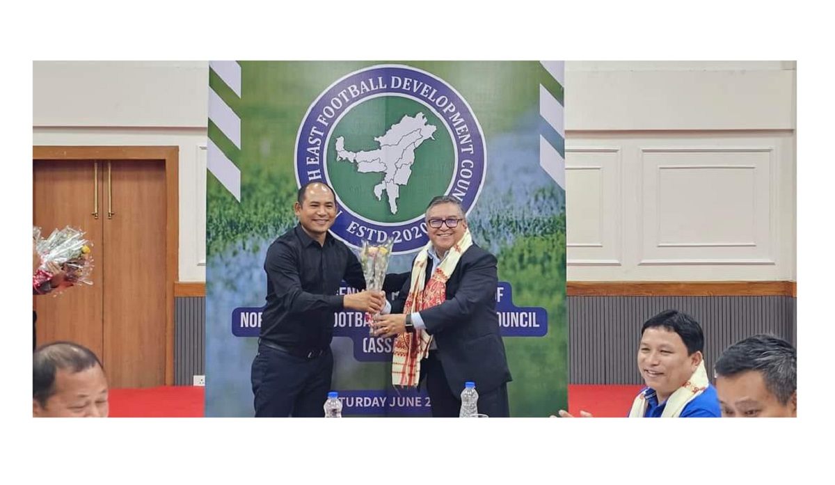 Sikkim’s Menla Ethenpa chosen as senior Vice President of Northeast Football Development Council