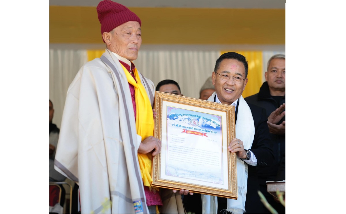 Sikkim CM pledges inclusive education at K.B. Limboo School Platinum Jubilee