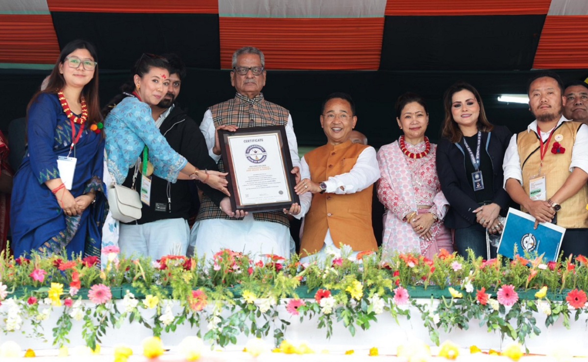 Sikkim celebrates Golden Jubilee of statehood with grand festivities at Paljor Stadium