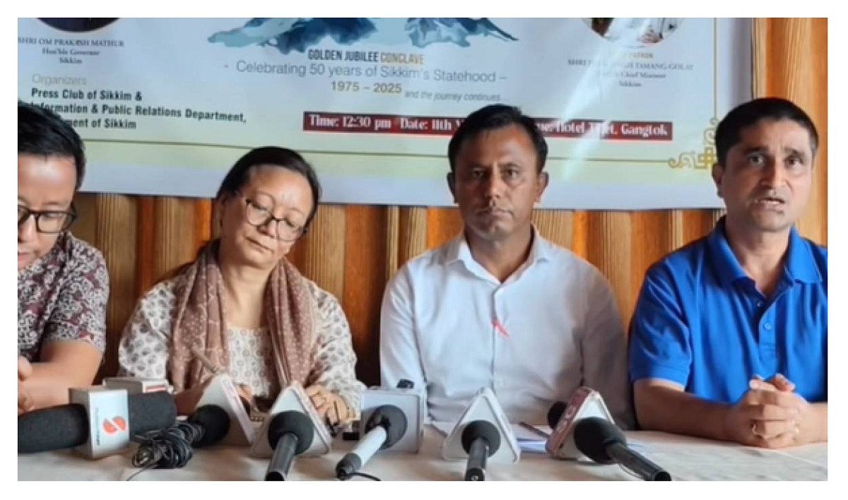 Sikkim to host Golden Jubilee Conclave celebrating 50 years of statehood