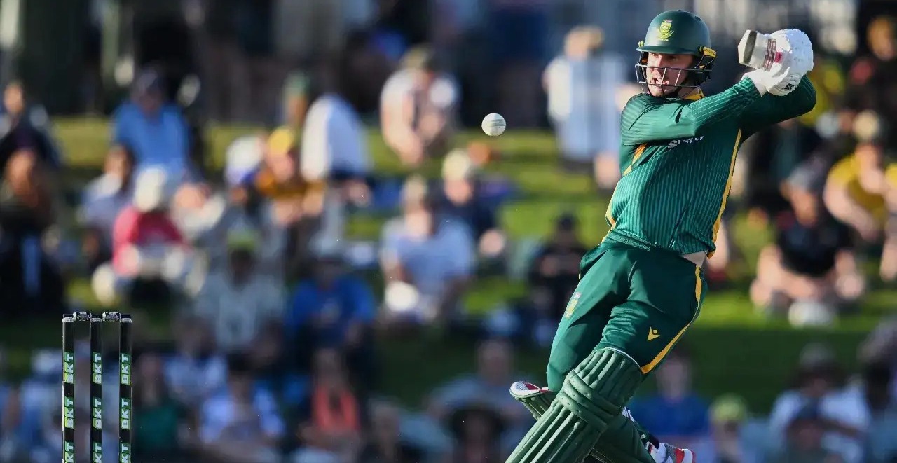 Matthew Breetzke, a South African batsman and wicketkeeper, made history